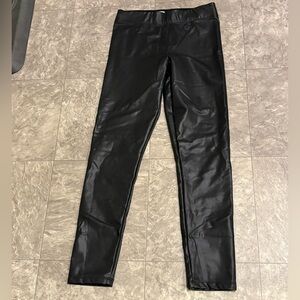 Max Studio Faux Leather Pants size small